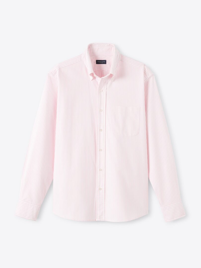 Clark Pink University Stripe Oxford Cloth Button Down Product Image
