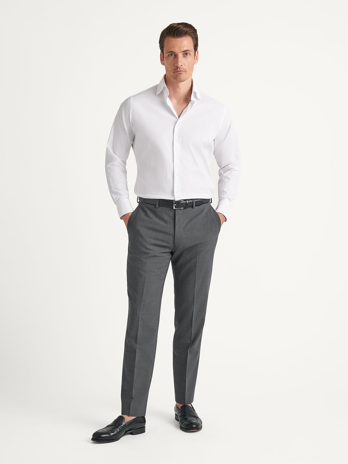 The Performance Dress Shirt in White The Performance Dress Shirt in White