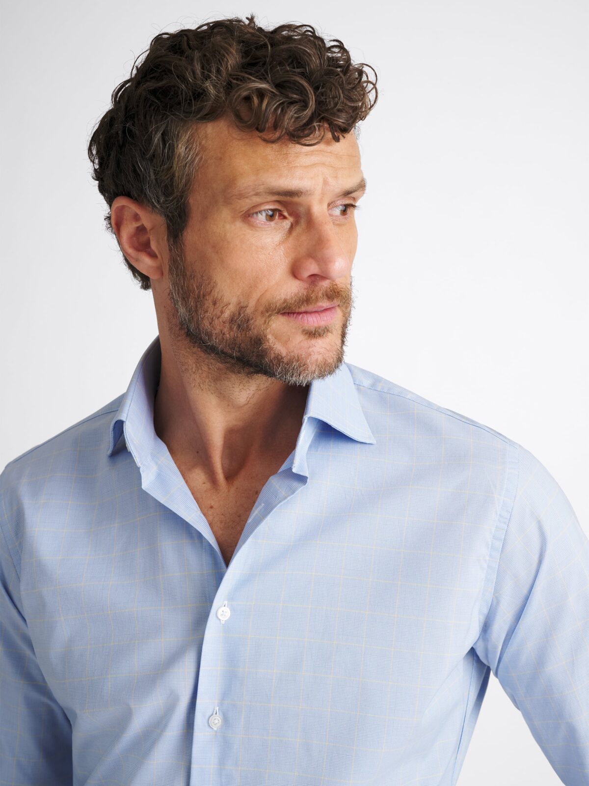 deres デレス thomas mason 6way shirt シャツ Mia / deres thomas mason 6way sleeve shirt (STRIPE/ INDIGO / CLEAR