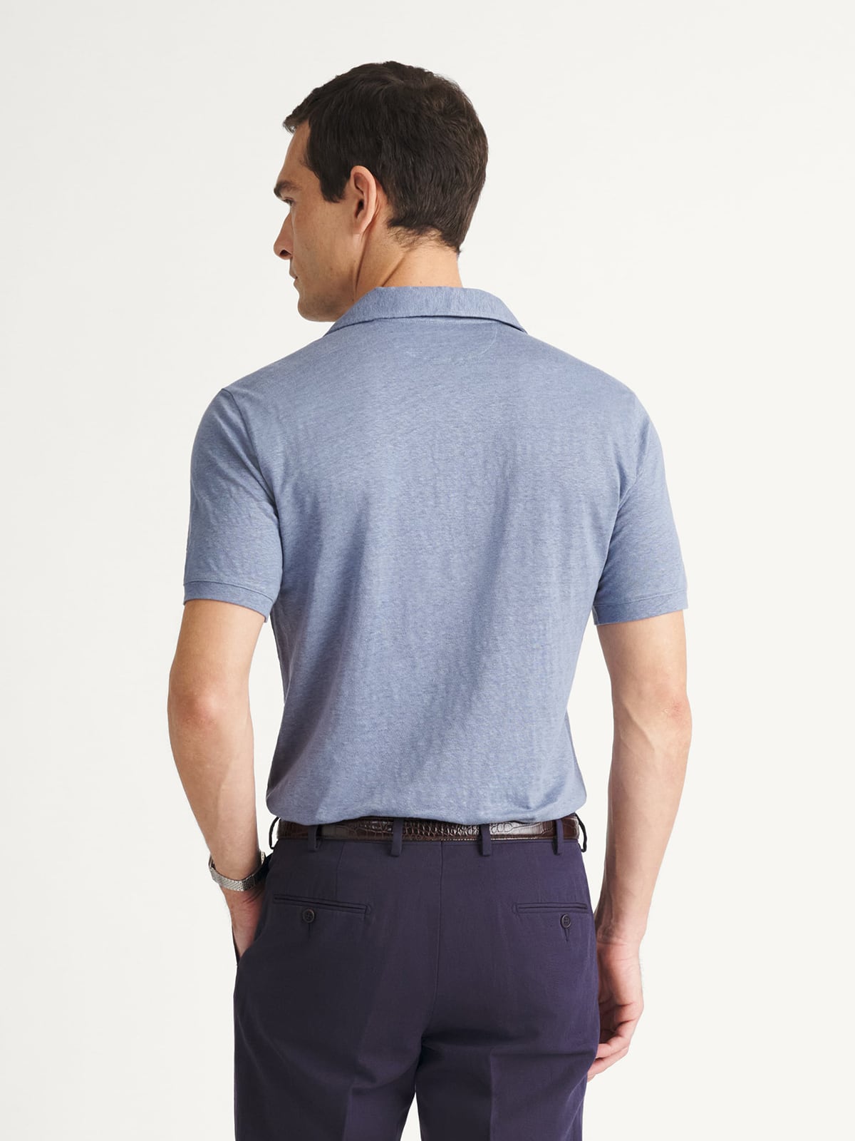 polo knit dress shirt Classic Fit Knit Dress Shirt
