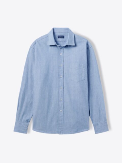 Shop Japanese Washed Indigo Chambray