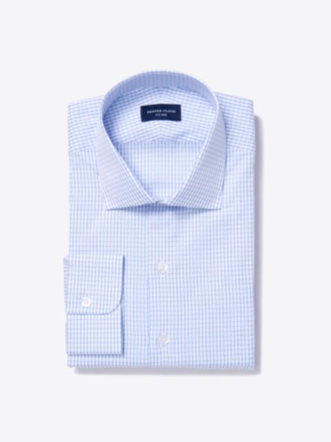 Shop Light Blue 80s Grid Pinpoint