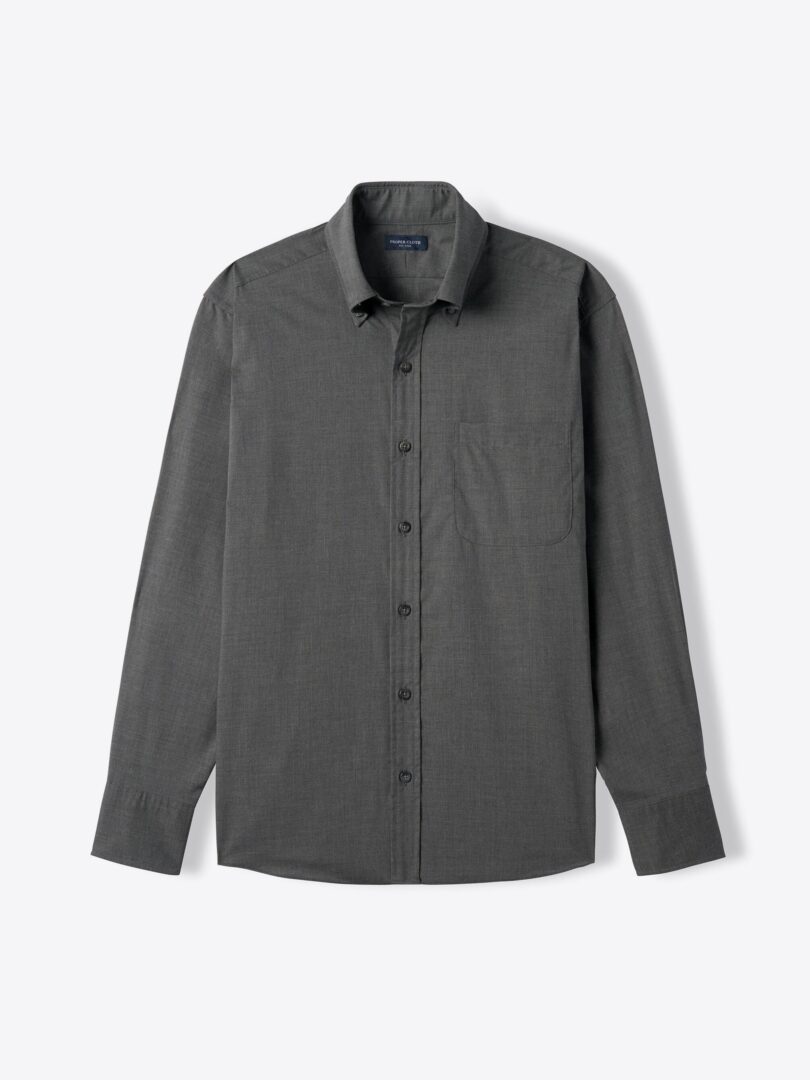 Bleecker Charcoal Melange Plain Weave 