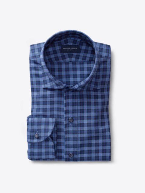 Shop Navy Tonal Plaid
