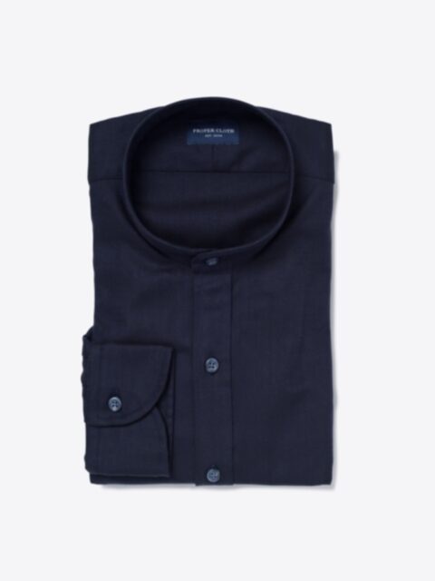 Shop Navy Slub Pique