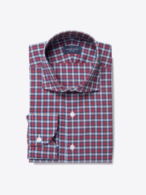 Shop Lorimer Red and Turquoise Plaid