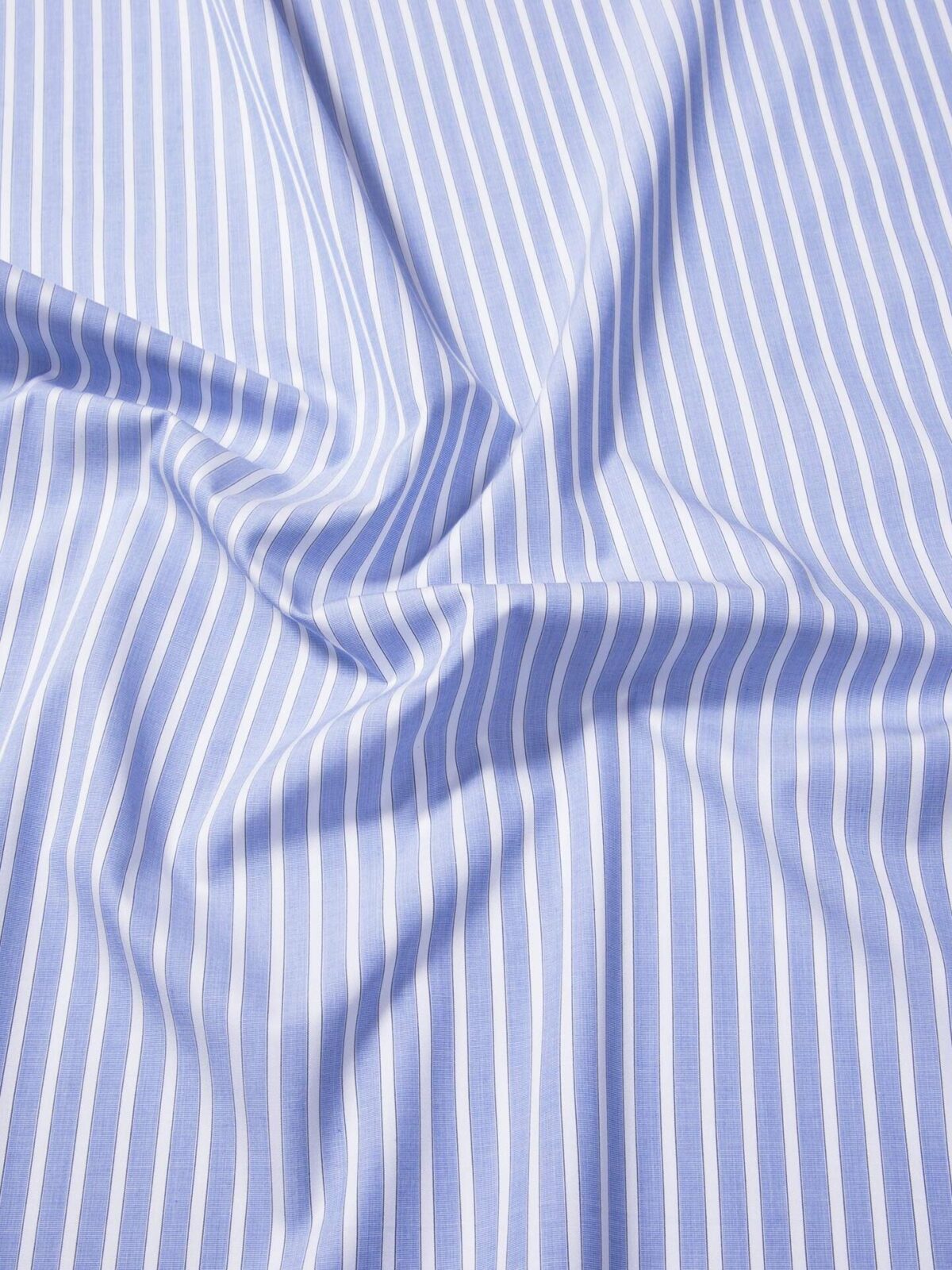 Blue 120s End-on-End Stripe Shirts by Proper Cloth