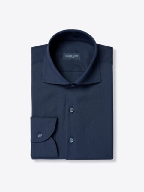 Shop Reda Navy Blue Merino Wool