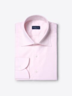 strapless open back dress Ultra Soft Slim Fit Dress Shirt Pink