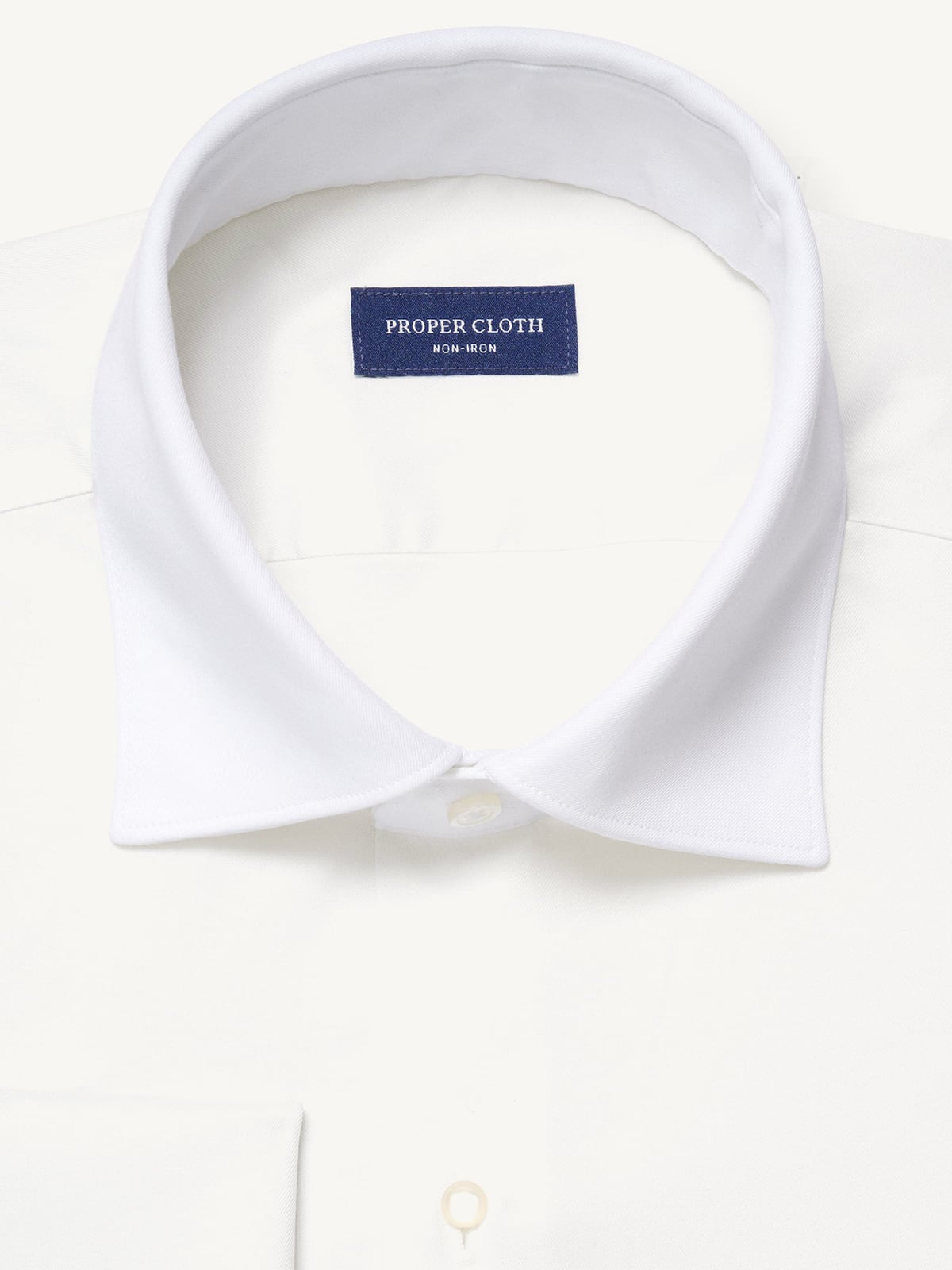 evening dress shirt Perry Ellis Men's Slim Fit Tuxedo Dress Shirt in Bright White, Size 14.5, Cotton/Elastane, Solid main image 1