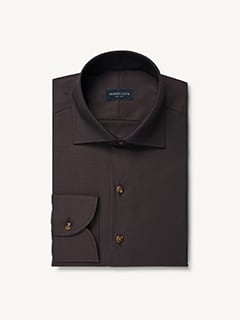 halton mini dress brown Shirt Dress Brown | Dresses & Jumpsuits main image 1