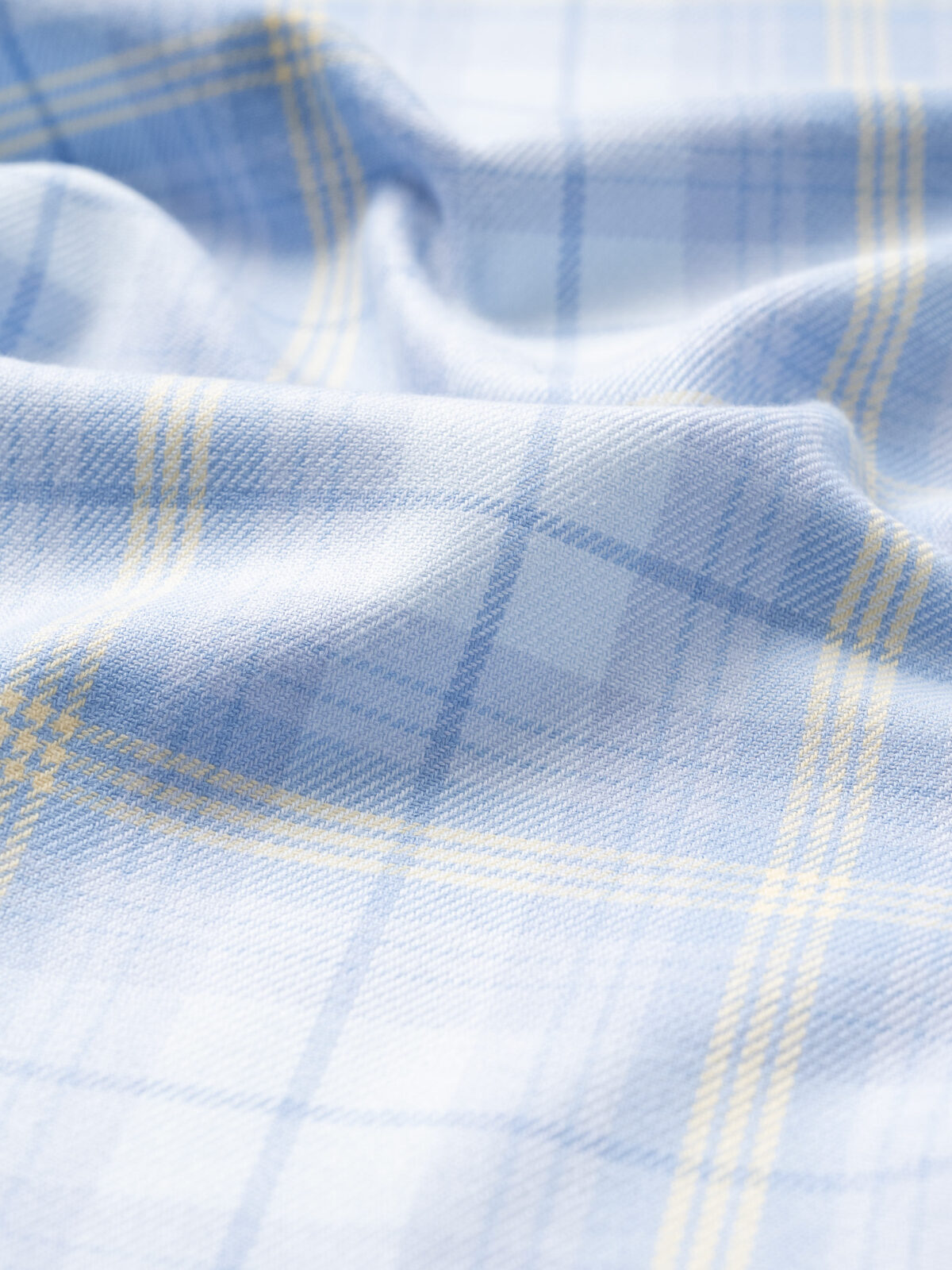 Light Blue and Yellow California Plaid Shirts by Proper Cloth