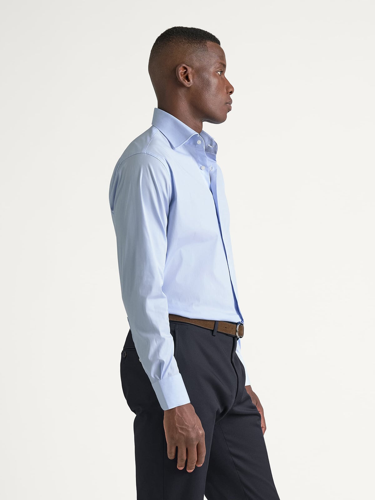 albini dress shirts O'Connell's Button Down Dress Shirt - Super 120's Albini Twill Tattersall