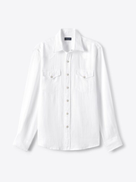 Suggested Item: Baird McNutt White Irish Linen Western Shirt
