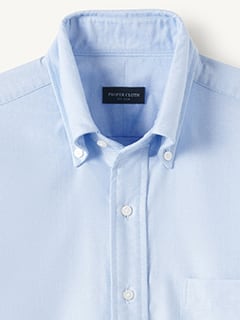 The Clark Oxford Cloth Button Down in Light Blue