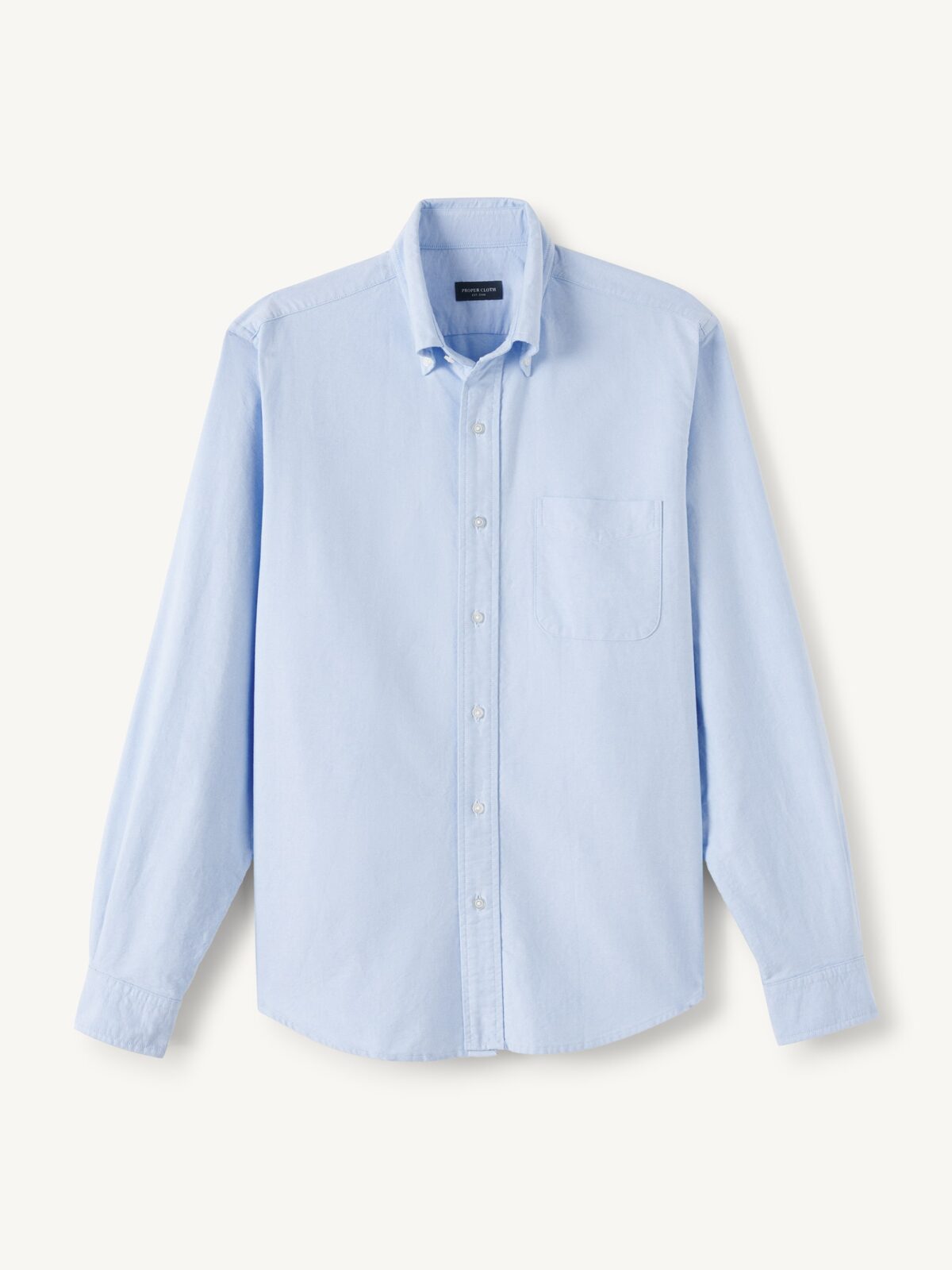 The Clark Oxford Cloth Button Down in Light Blue