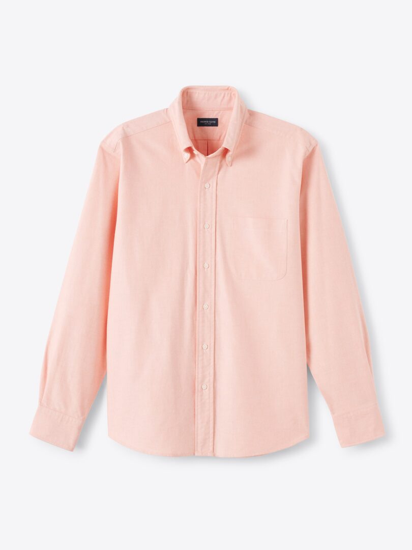 Clark Peach Oxford Cloth Oxford Cloth Button Down Product Image