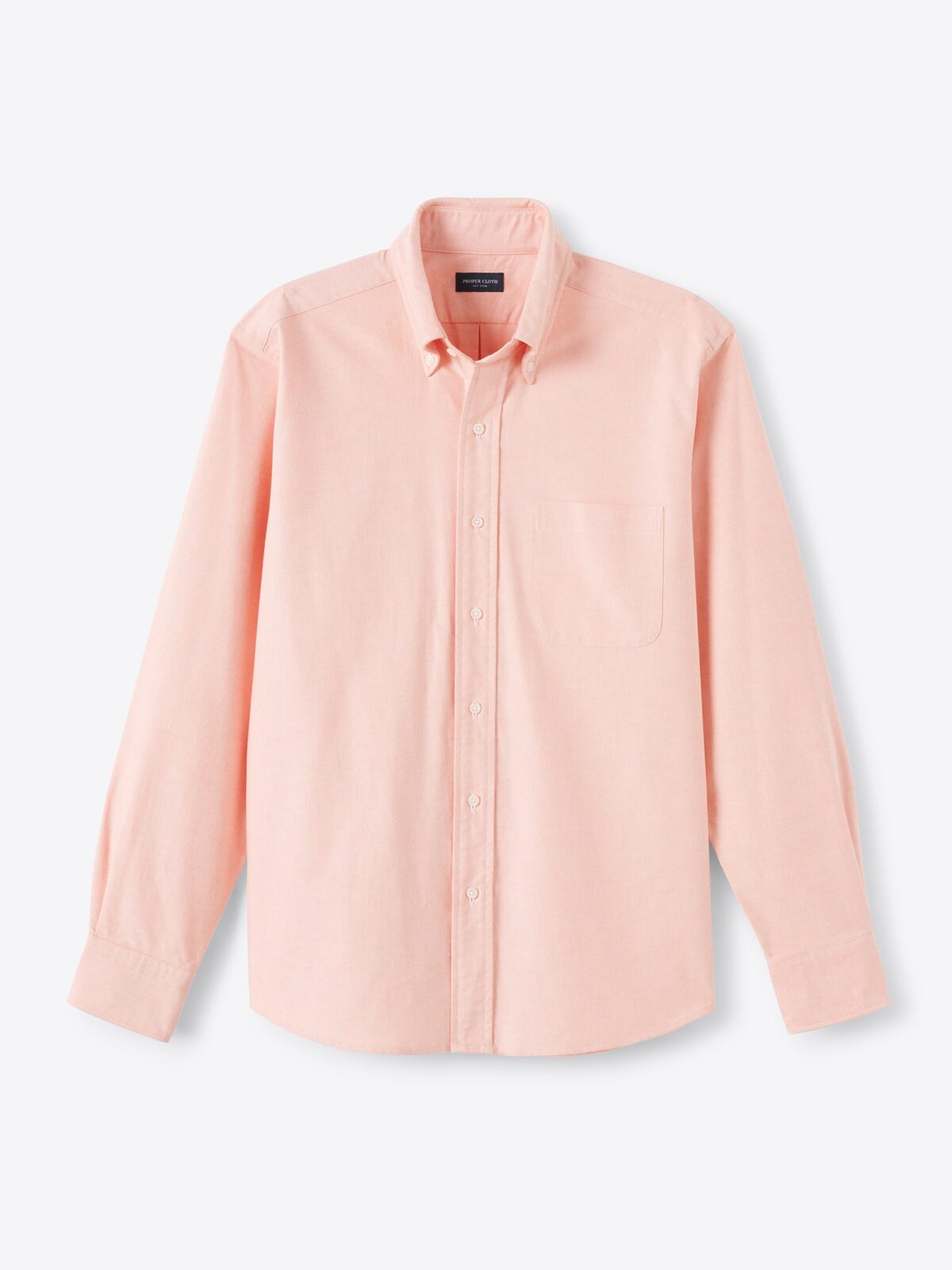 Clark Peach Oxford Cloth Shirt by Proper Cloth