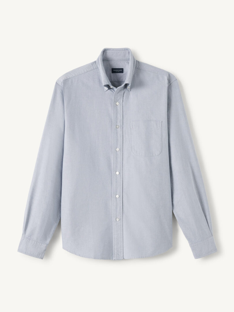 Clark Ocean Blue Oxford Cloth Button Down Product Image
