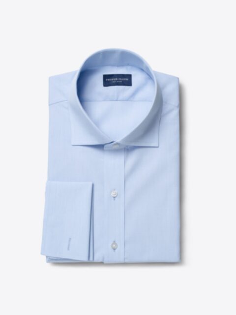Shop Miles 120s Light Blue End-on-End