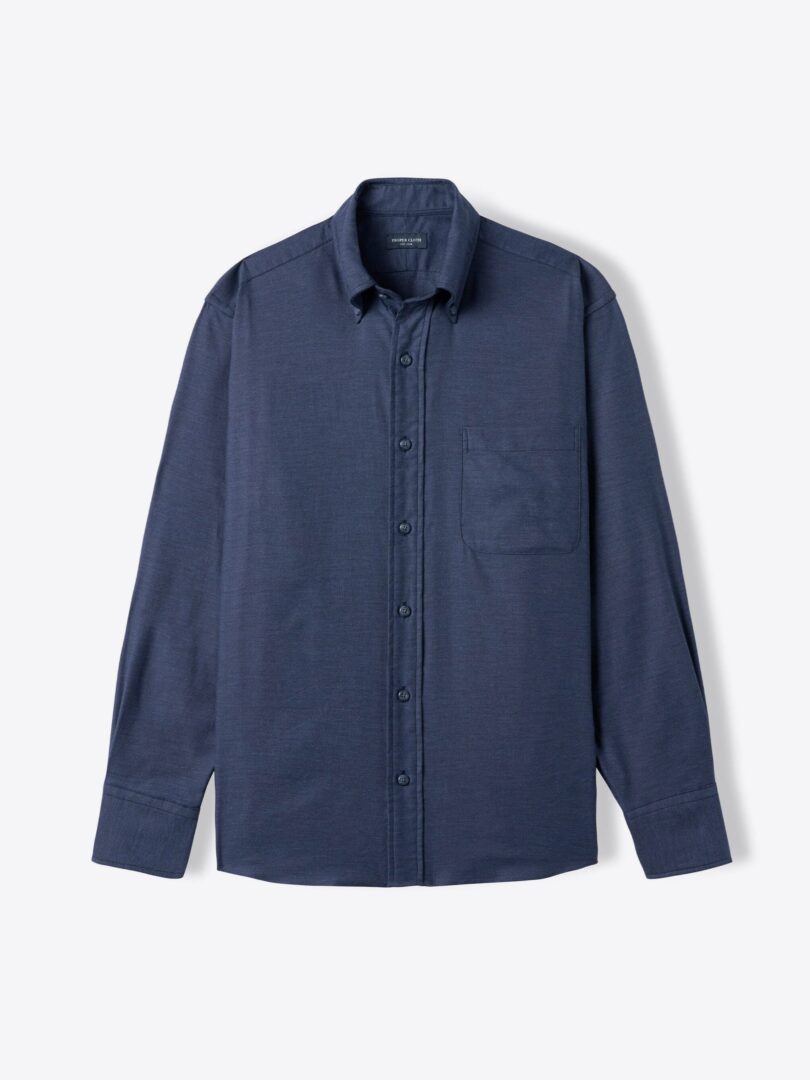 Navy Melange Oxford 