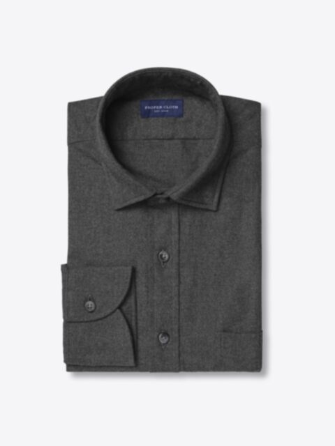 Shop Whistler Charcoal Melange Cotton Flannel