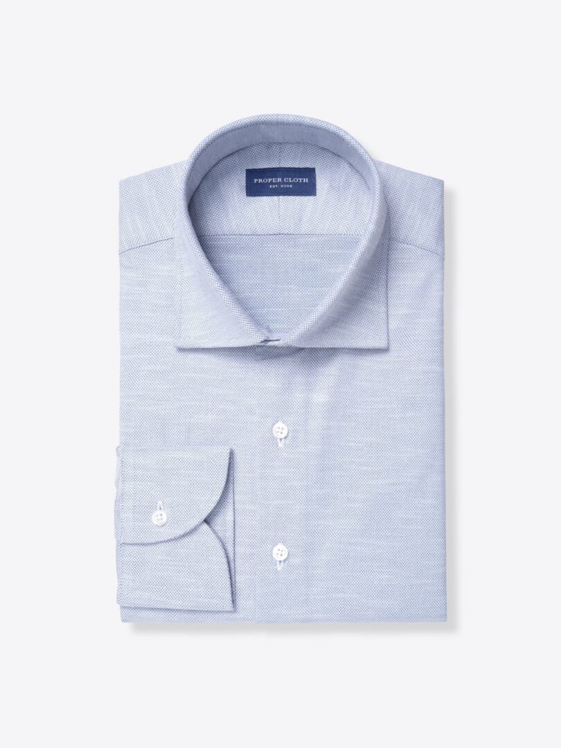Amalfi Ocean Blue Stretch Pique 
