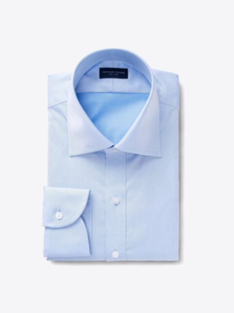 Shop Hudson Wrinkle-Resistant Blue Twill