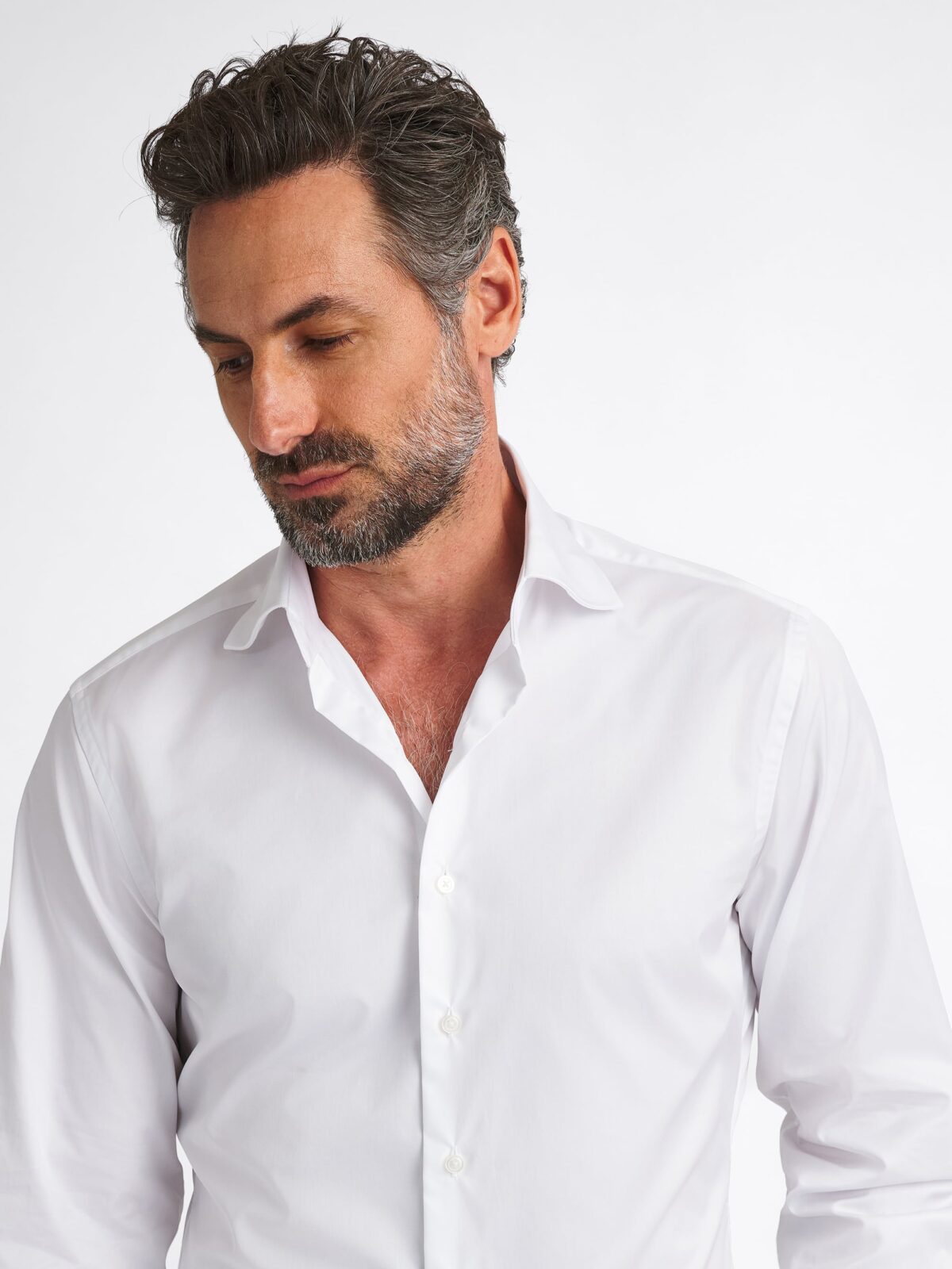 The Thomas Mason Goldline Shirt in White