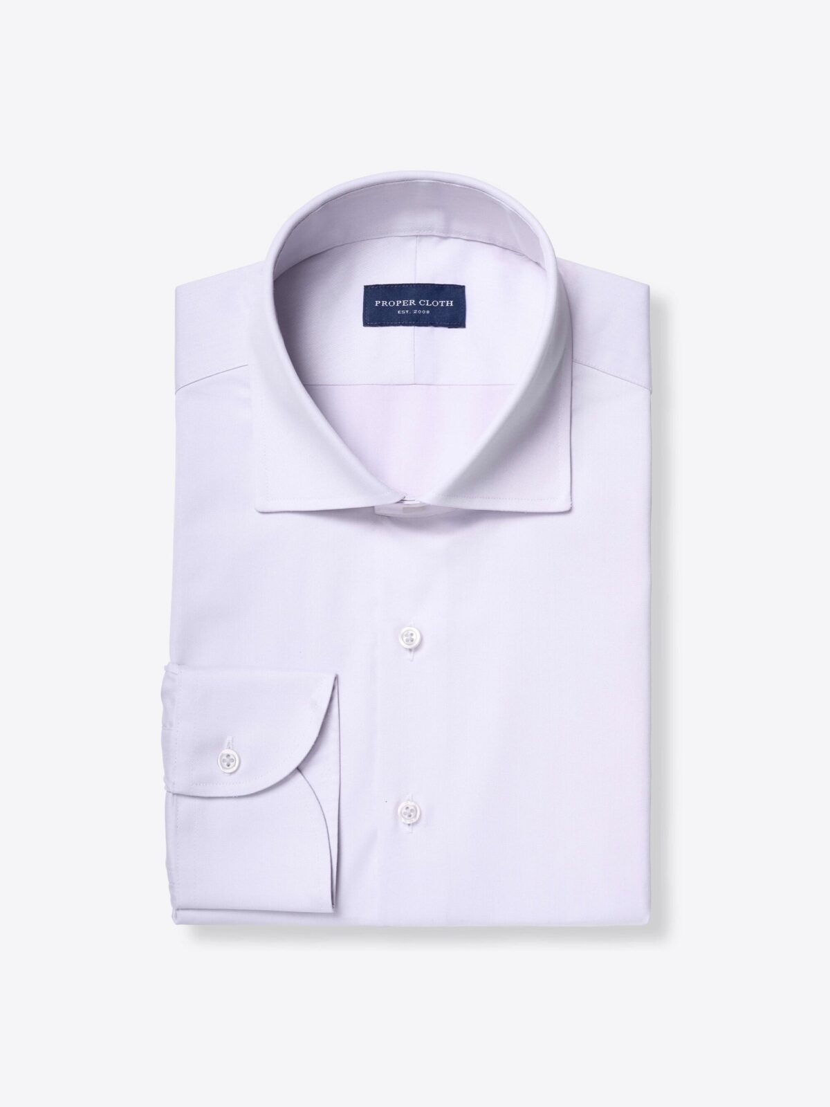 Greenwich Lavender Twill Shirt by Proper Cloth