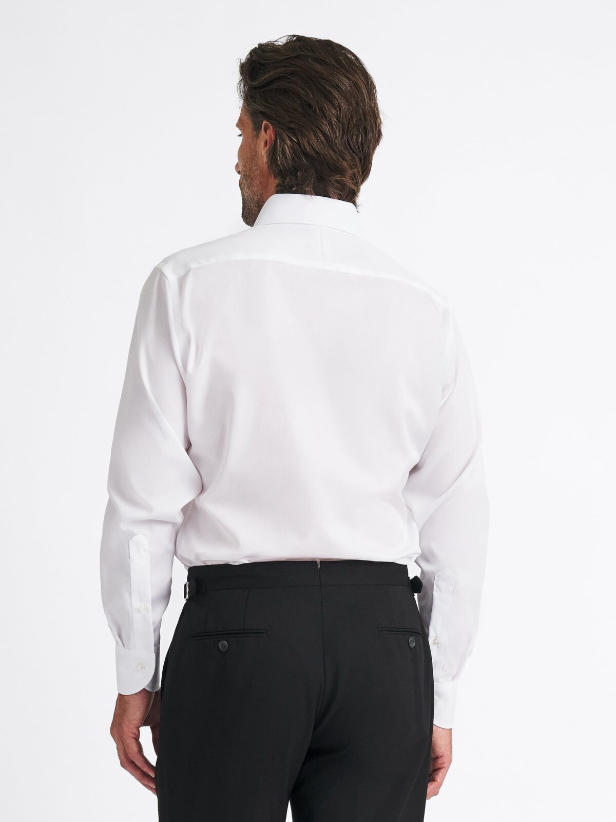 diamond white dress shirt Mens Suit Shirts