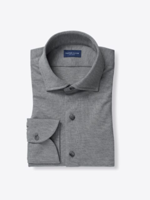 Shop Sullivan Grey Melange Easy Care Knit