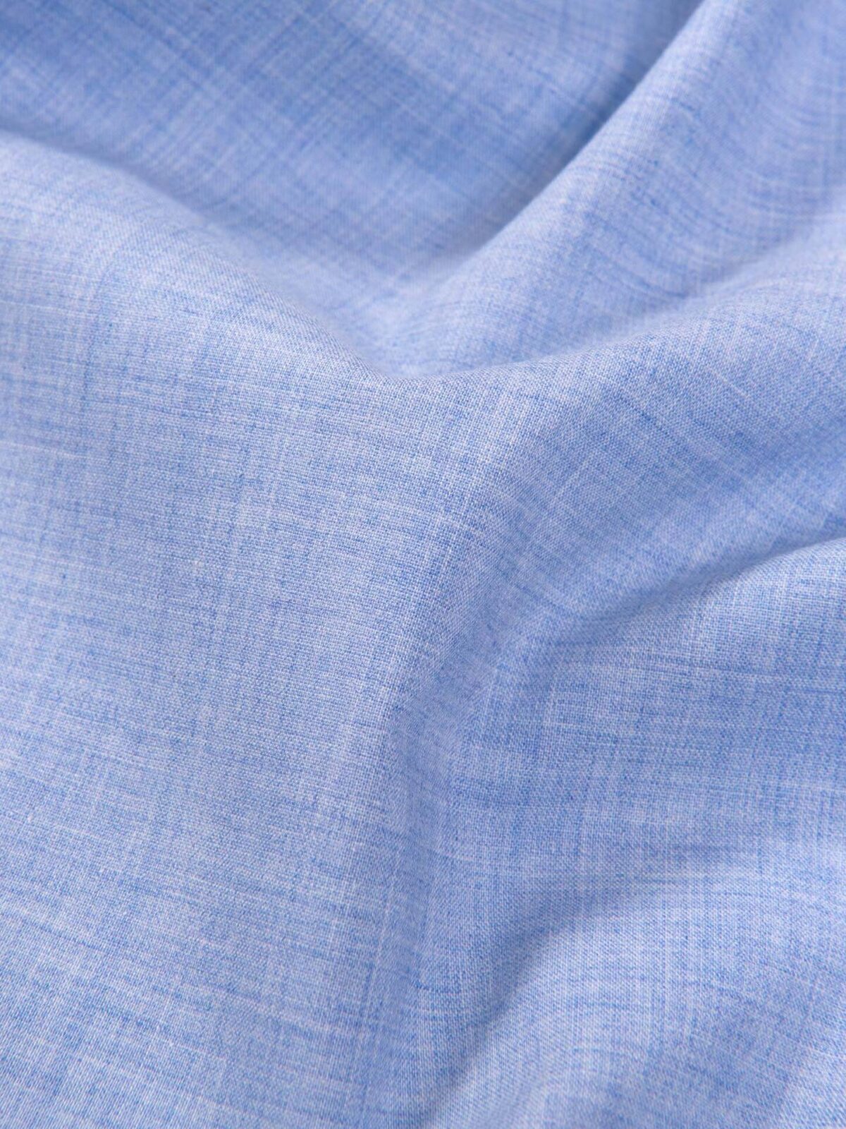 Bleecker Sky Blue Melange Shirts by Proper Cloth