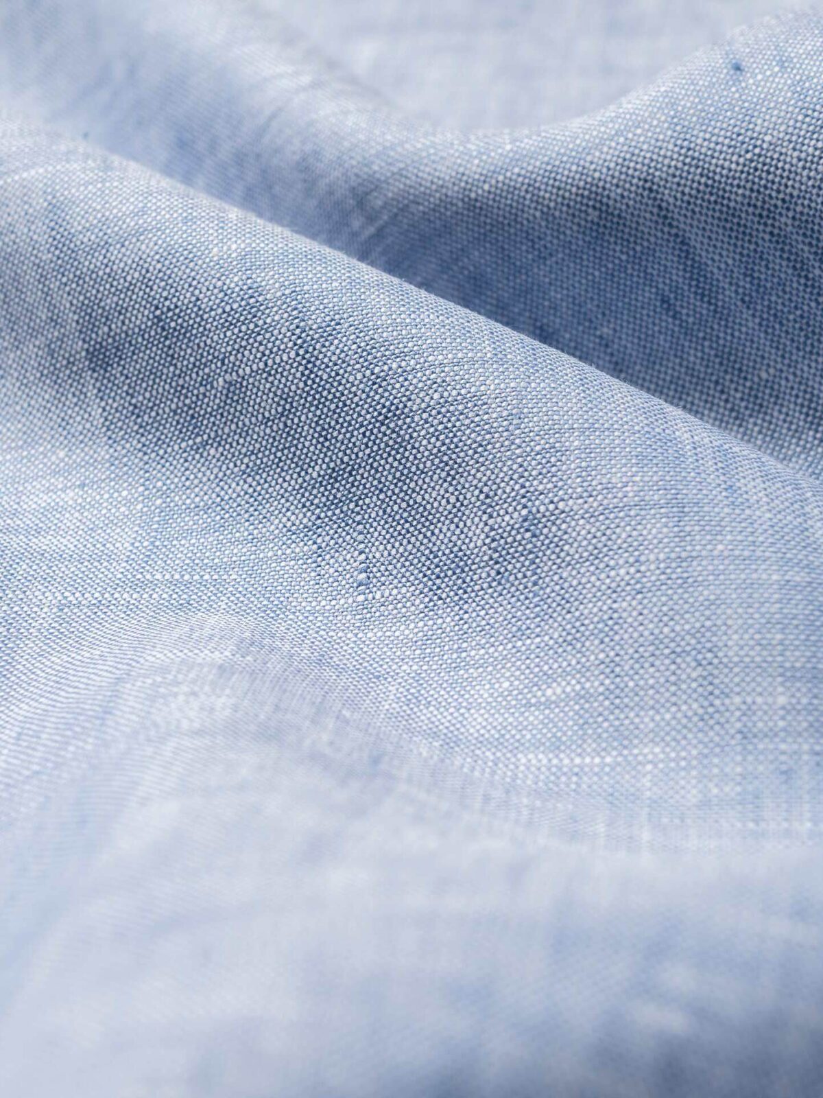 Blue Chambray Washed Linen Shirts by Proper Cloth