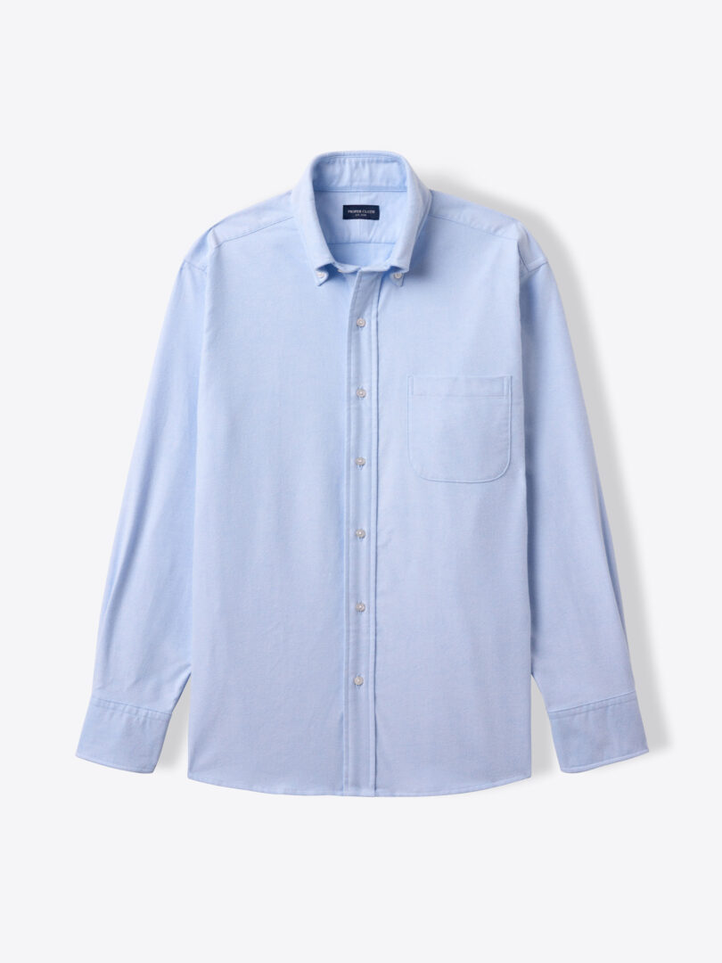 Light Blue Brushed Oxford Product Image
