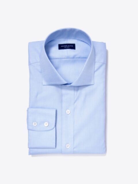 Shop Mercer Light Blue Royal Oxford