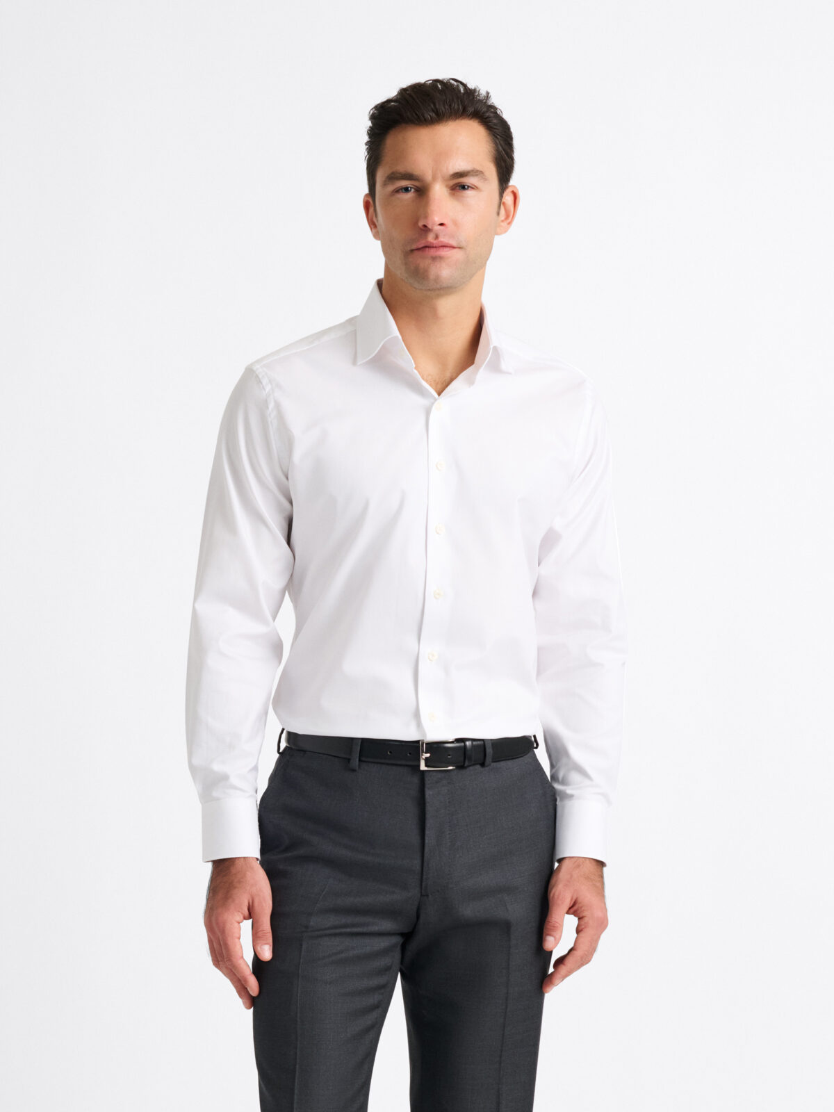 ben sherman skinny fit dress shirt Ben Sherman Slim Fit Long Sleeve Coupe Moderne Shirt L – Bundl Clothing main image 0