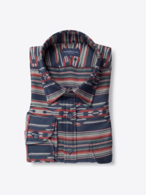 Shop Japanese Navy Southwest Stripe