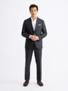 The Thomas Mason Premium Oxford in White The Thomas Mason Premium Oxford in White