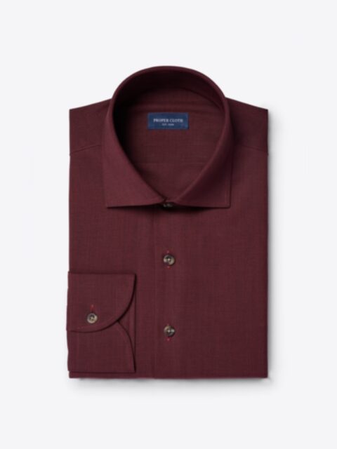 Shop Reda Burgundy Merino Wool
