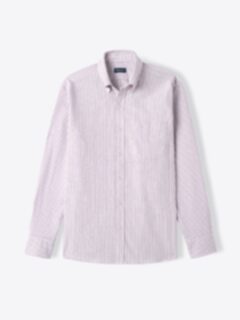 Thomas Mason Red Stripe Premium Oxford Cloth Shirt by Proper