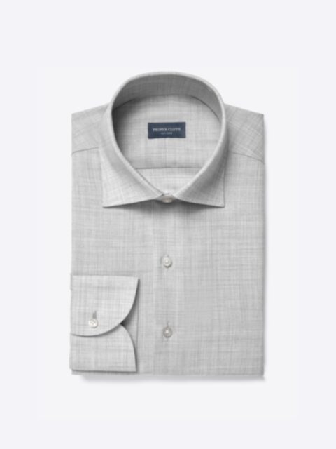 Shop Reda Dove Grey Melange Merino Wool