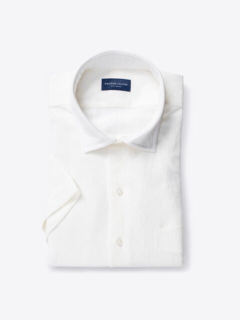 Shop Japanese Washed Cream Linen Rayon Blend