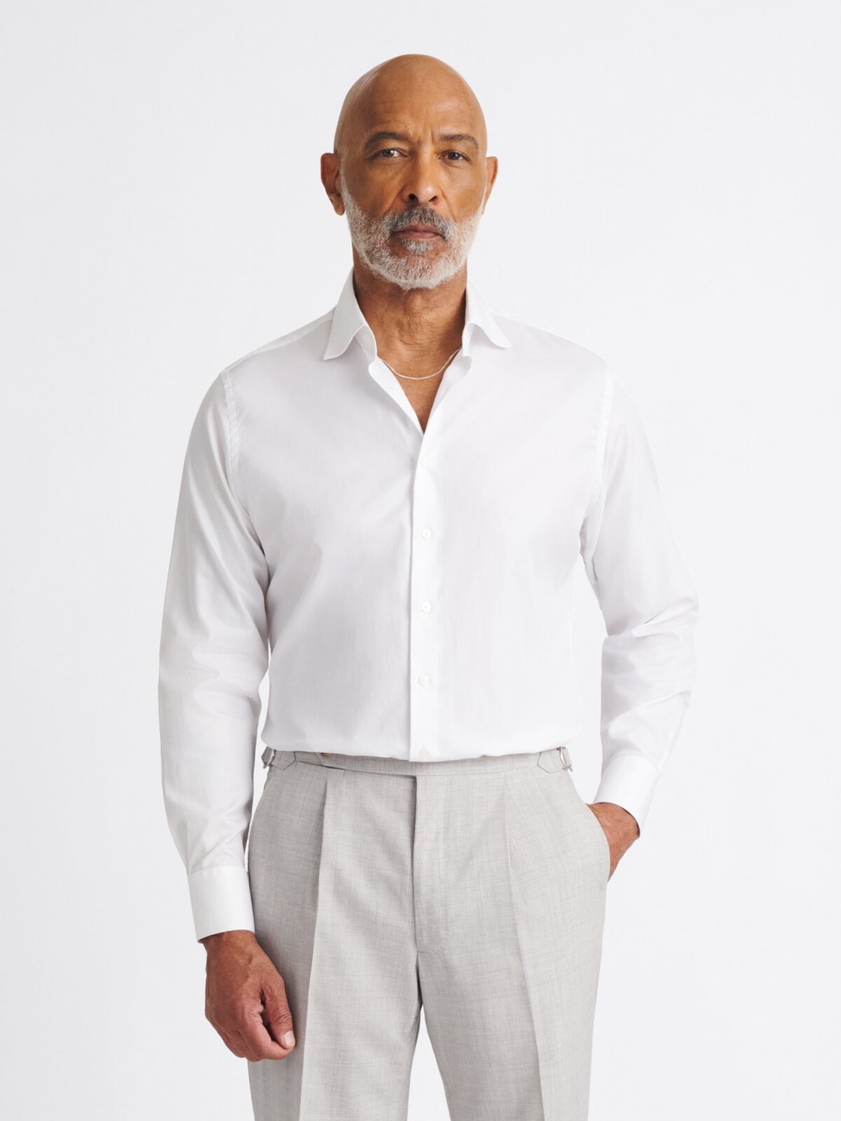 100 cotton dress shirt Steven Land Dress Shirt| Classic Fit | French Cuff