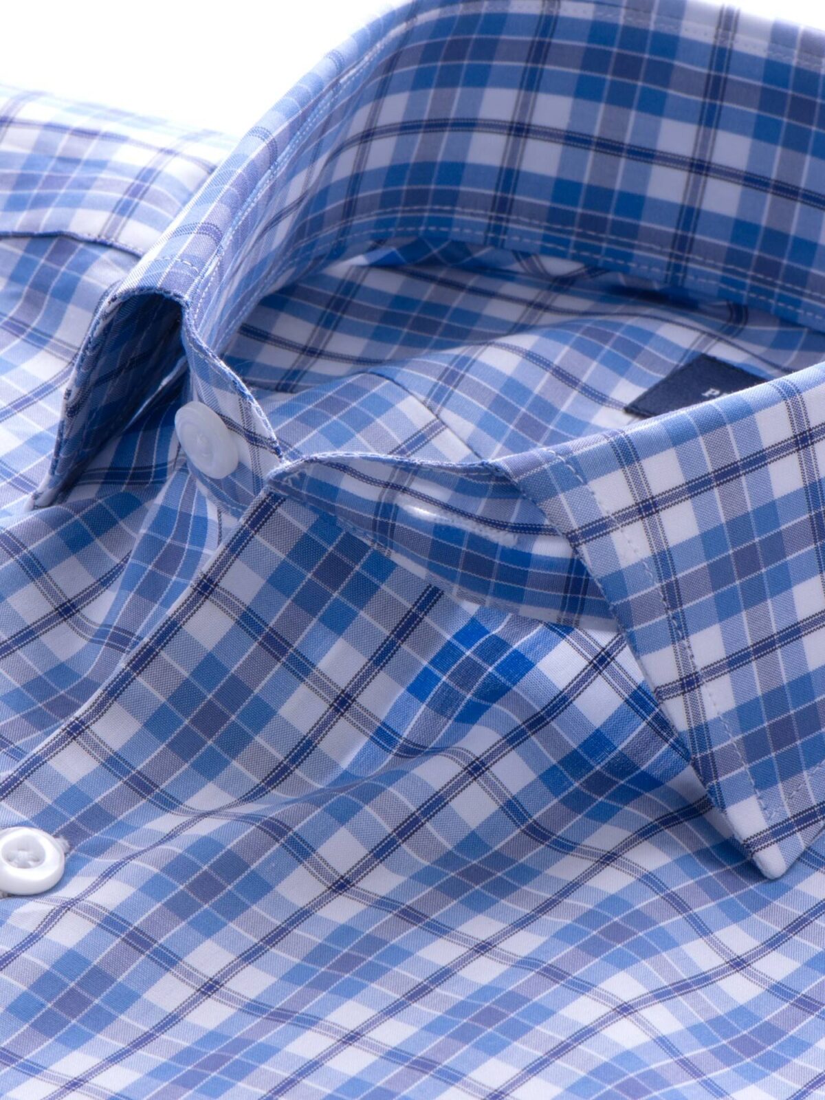 Ocean Blue Checked Shirt