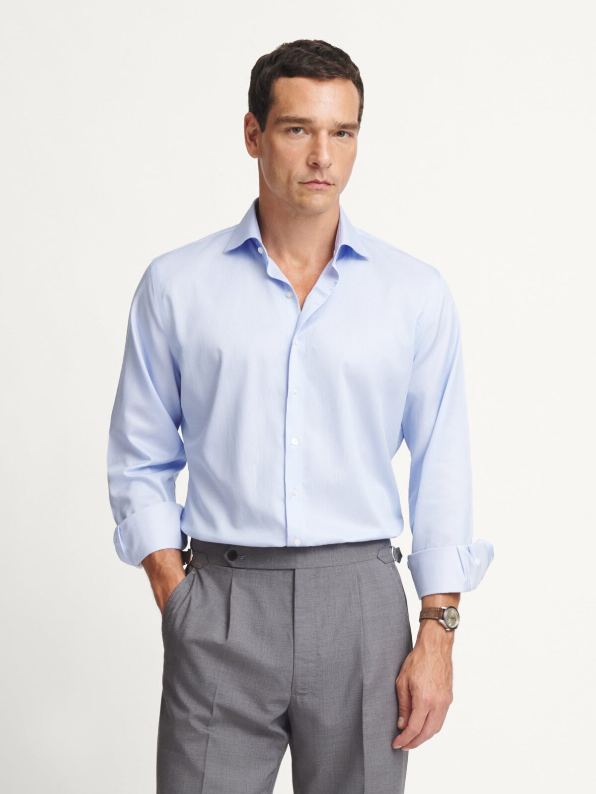 wrinkle free dress shirts Long Sleeve Shirt Texture Small / Brilliant White Just add one of our luxe sport coats and a pair of our flattering Classic Chino Pants to arrive looking like a million bucks What is a wrinkle-free shirt?