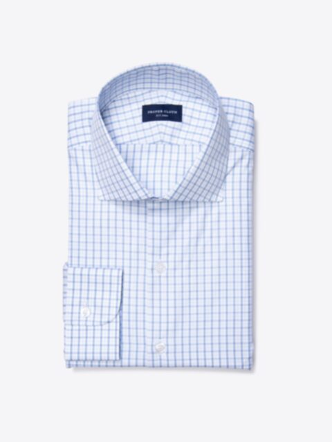 Shop Cooper Light Blue on Blue Check