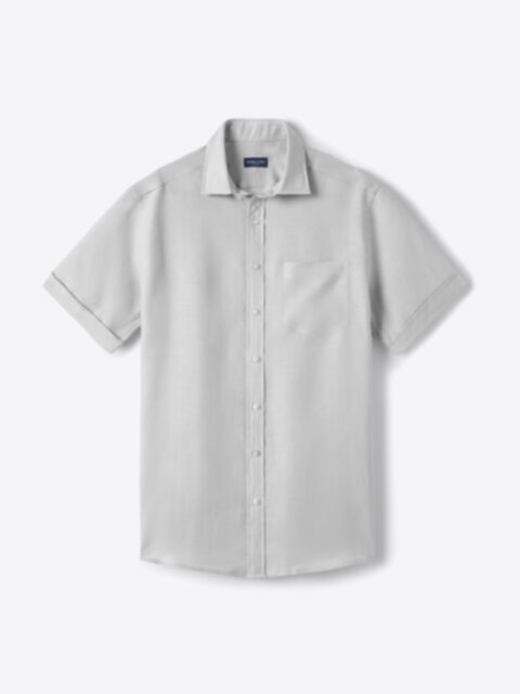 Shop Baird McNutt Grey Irish Linen