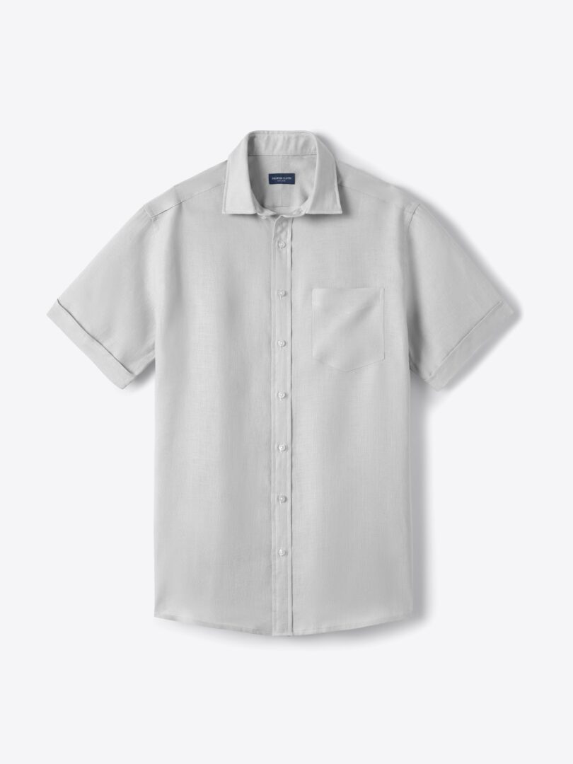 Baird McNutt Grey Irish Linen 