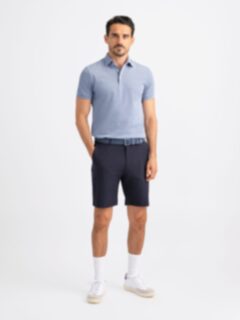 The Goldfinch Pique Golf Polo in Blue